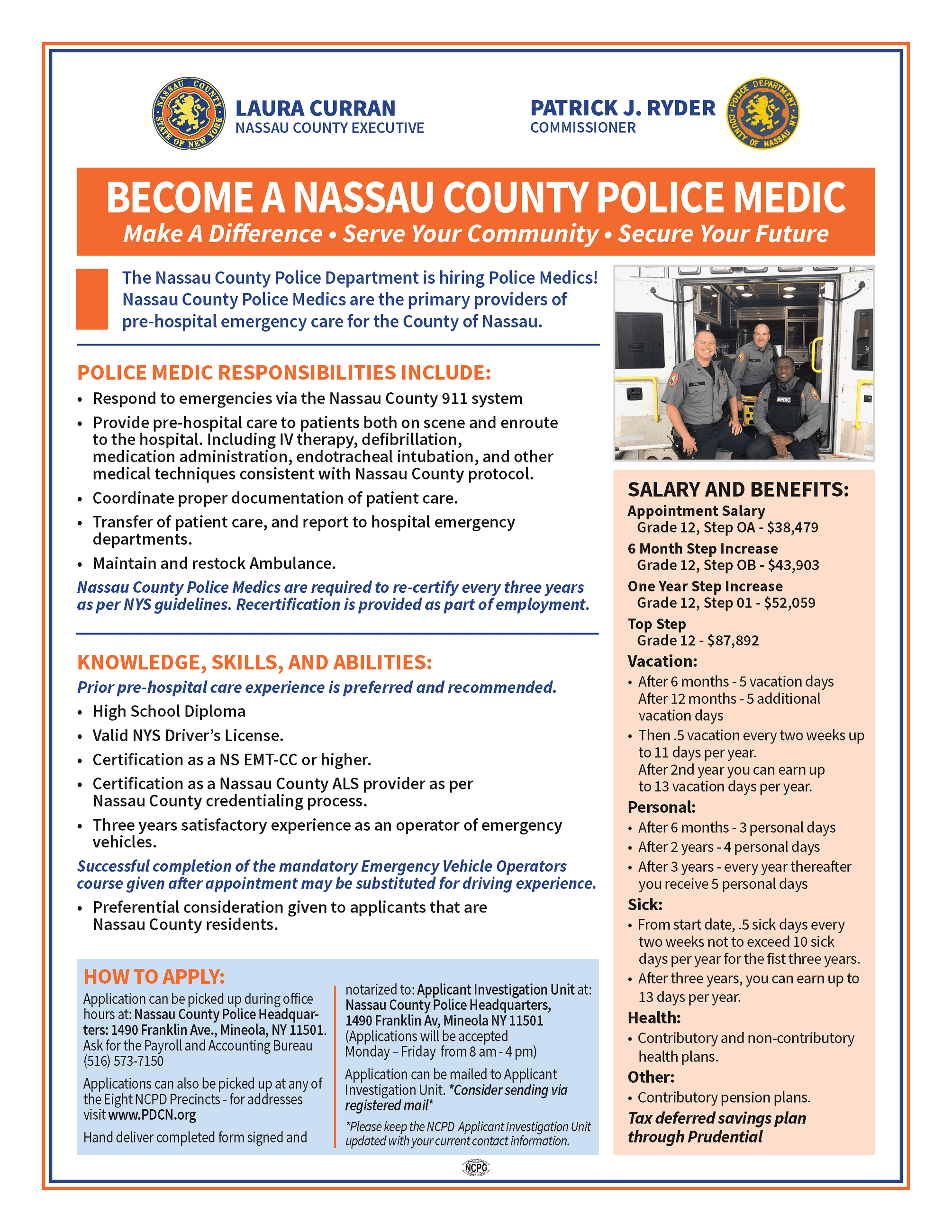 How To Study For Nassau County Police Exam Study Poster